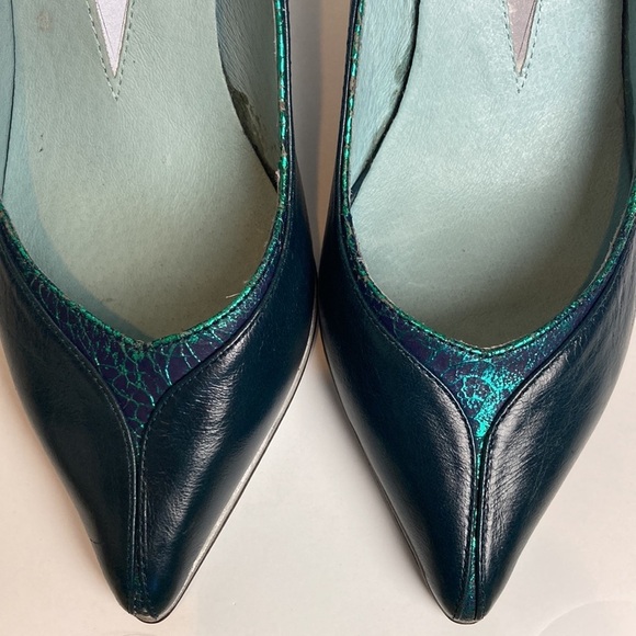 Little Moon Parisian Heels Sz 39 Feminine 50’s  Cosplay Reflective Pin-up Retro - Picture 11 of 16